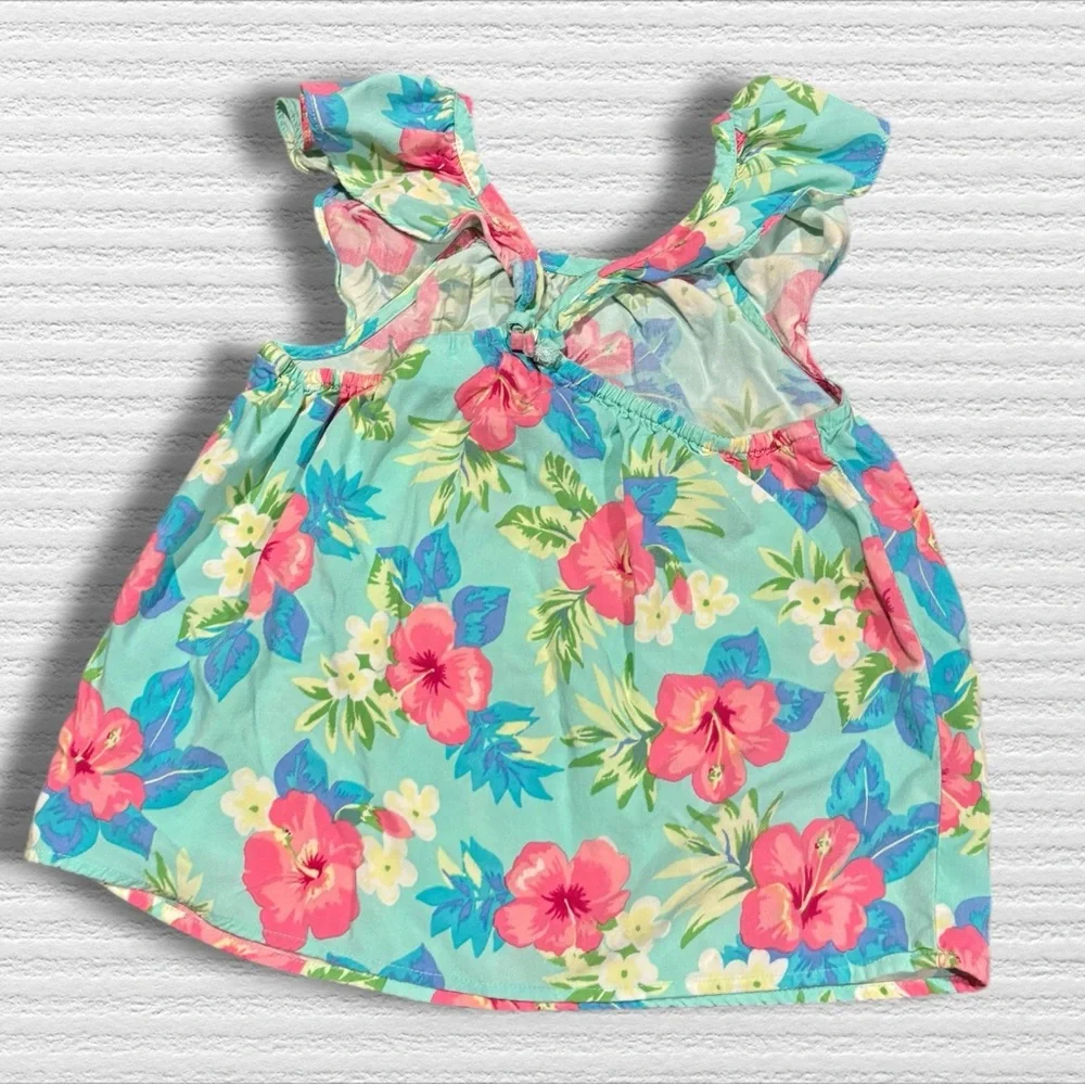 Blouse Top Children’s Place  Soft Sage (light Green) Floral